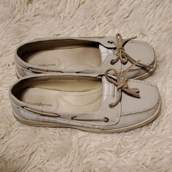 Croft & barrow boat shoes, nice condition - Picture 3 of 8